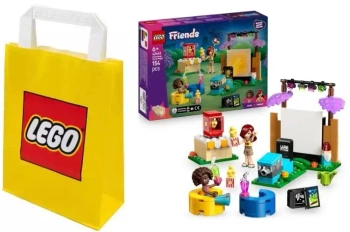 LEGO FRIENDS 42642 MARATON FILMOWY PRZYJACIÓŁ + TORBA PAPIEROWA
