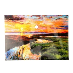 Teczka kopertowa PP A5 Rzeka - Narcissus