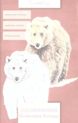 Kolorowanka. Zwierzęta Europy - praca zbiorowa