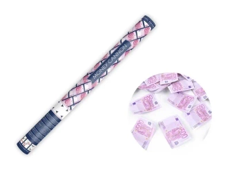 Tuba z banknotami 500 euro 60cm - PartyDeco