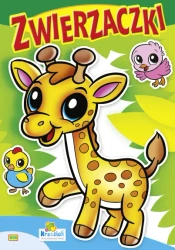 Malowanka. Zwierzaczki Żyrafa 656 - praca zbiorowa