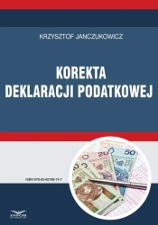 eBook Korekta deklaracji podatkowej - Krzysztof Janczukowicz