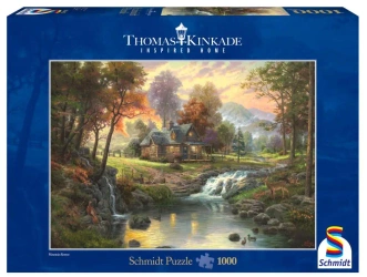 Puzzle 1000 PQ T. Kinkade Górskie zacisze 103424 - Schmidt Puzzle