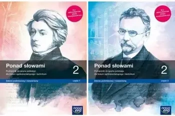 Ponad słowami 2 Część 1 + 2 Podręcznik ZPiR 2020 - Małgorzata Chmiel, Anna Cisowska, Joanna Kościerz