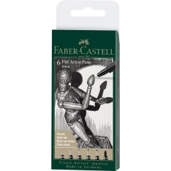 Cienkopisy Pitt Artist Pen 6szt - Faber Castell