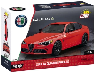 Alfa Romeo Gulia Quadrifoglio czerwone - Cobi