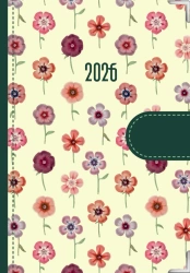 Kalendarz 2026 dzienny Natura Kwiatki kremowe - Eurograf BIS kalendarze