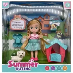 Lalka z pieskiem - Trifox