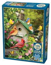 Puzzle 500 Letni domek dla ptaków 112650 - Cobble Hill