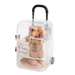 Zawieszki polimerowe 3D - kapibara w walizce 20sz - Dalprint dpCraft