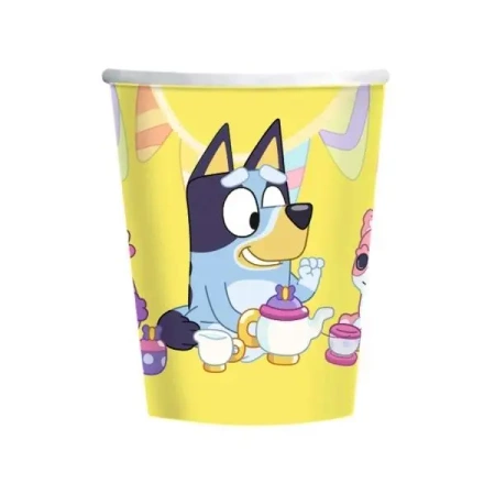Kubki papierowe Bluey 250ml 8szt - Amscan