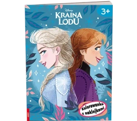 Disney Kraina Lodu Kolorowanka z naklejkami NA-9143 - Opracowanie zbiorowe