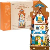 ROBOTIME Składany Drewniany Model Puzzle 3D - Domek na Wyspie Marzeń - Nice Idea