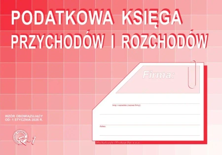 Podatkowa księga przychodów i rozchodów K-1 - Michalczyk i Prokop