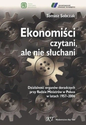 eBook Ekonomiści czytani, ale nie słuchani - Tomasz Sobczak