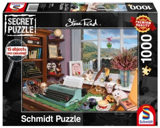 Puzzle 1000 PQ Na biurku S. Read 109976 - Schmidt Puzzle