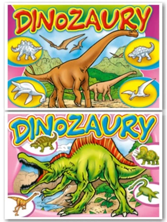 (010) Dinozaury MIX - praca zbiorowa