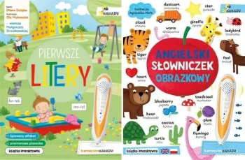 Pakiet 4 książek interaktywnych KAKADU bez pióra - Marta Bielecka