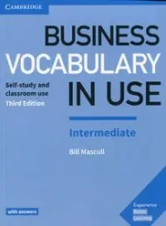 Business Vocabulary in Use: Intermediate Book - Bill Mascull