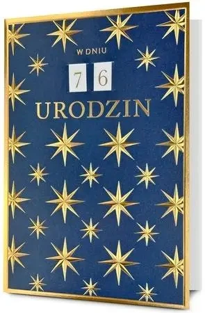 Karnet B6 Urodziny (wymienne cyfry) - Pan Dragon