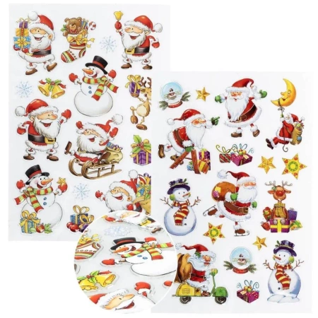 Naklejki wesoły Mikołaj - Arpex