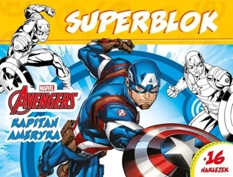 Superblok. Marvel Avengers Kapitan Ameryka - praca zbiorowa
