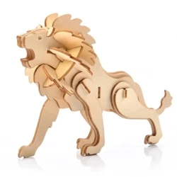 Puzzle Drewniane 3D Lew - Nice Idea