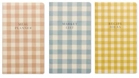 Zestaw 3 notatników Kitchen - Designworks Ink