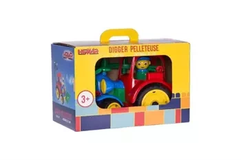 Koparka w kolorowym pudełku - Hemar Family