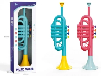 Trąbka 35x10,2x9,9cm MIX - Madej