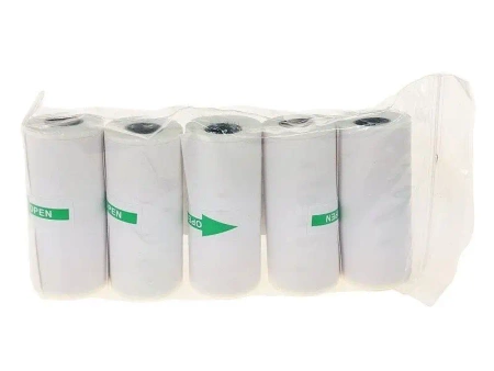 Papier termiczny biały samoprzylepny 5,5x2,5cm 5sz - ADAR