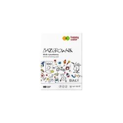 Blok rysunkowy Bazgrownik A4/100K HAPPY COLOR - GDD