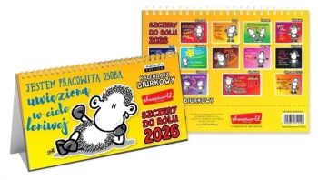 Kalendarz 2026 biurkowy Sheepworld - Kukartka