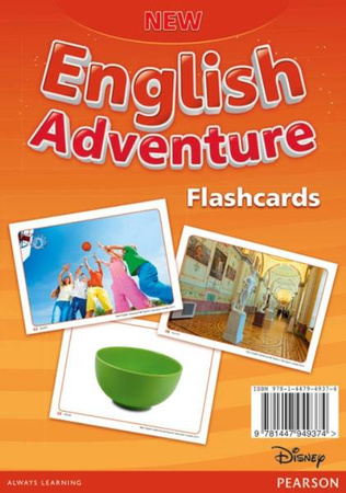 New English Adventure PL 3 Flashcards - Pearson