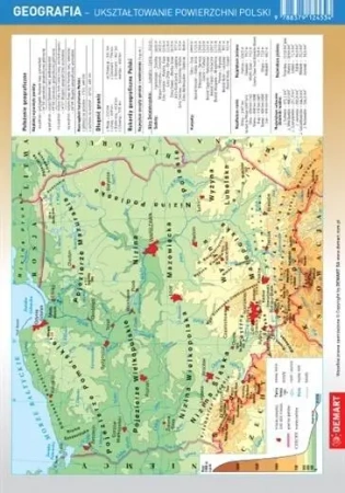 Ściągawka - Geografia - Ukształtowanie pow. Polski - praca zbiorowa