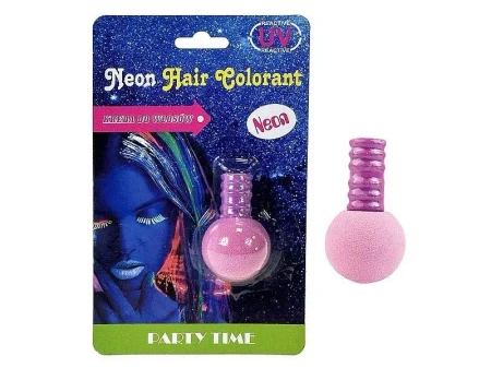 Kreda do malowania włosów UV różowa - ADAR