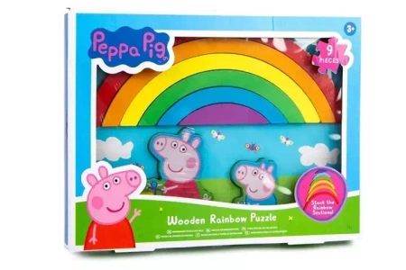 Świnka Peppa drew.układ.tęczowa 85-0031 92926