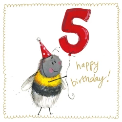 Karnet Urodziny 5 S540 Pszczółka - Alex Clark