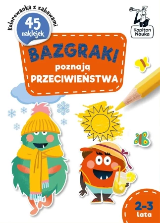 Kapitan nauka Przeciwieństwa 2-3 lata - praca zbiorowa