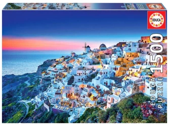 Puzzle 1500 Santorini Grecja 110473 - Educa