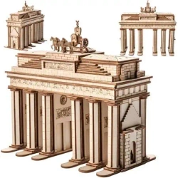 Puzzle drewniane 3D Brama Brandenburska - Little Story