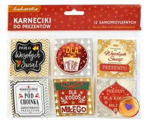 Zestaw karnecików KDP-002 Boże Narodzenie - Kukartka
