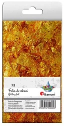 Folia do złoceń złota w płatkach 3g - Titanum