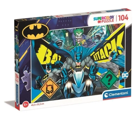Puzzle 104 Super Kolor Batman - Clementoni