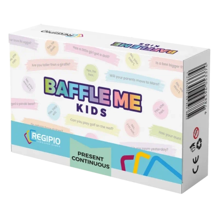 Kids Baffle Me. Present Continuous - Regipio