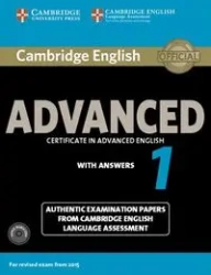 Cambridge English Advanced 1 Authentic examination papers with answers + 2CD