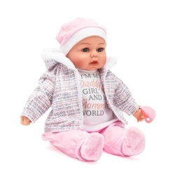 Lalka Amelka mówiąca i śpiewająca po polsku 46cm - Baby Mix