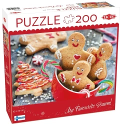 Puzzle 200 Gingerbread Cuties - Tactic
