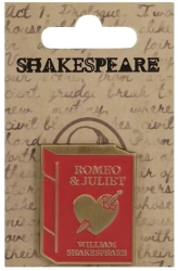 Szekspir Przypinka metalowa - Romeo i Julia - Half Moon Bay