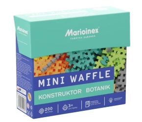 Klocki Mini Waffle 200 el. Konstruktor Botanik - Marioinex